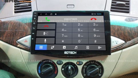 Màn hình DVD Android xe Mitsubishi Zinger 2008 - 2016 | Gotech GT6 New